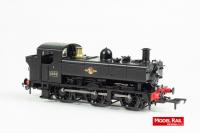 KMR-304B Rapido Class 16XX Steam Locomotive number 1655 in BR Black with Late Crest and 87F Llanelly shedplate